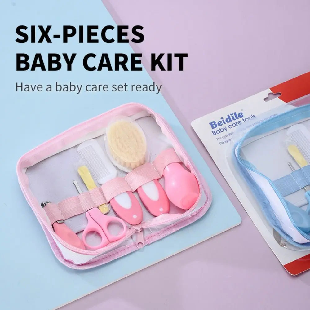 Multifunction Head Comb Baby Care Kit Nail Clipper Sharpener Nursery Care Set Tool Package Brush Newborn Cleaning Supplies Baby