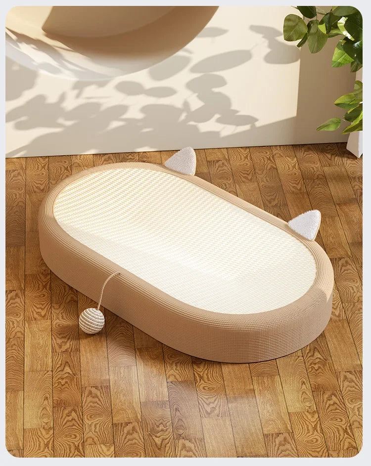 Cat Scratching Nest, Household Multifunctional Sisal Cat Scratching Board Sofa Bed Dual-purpose Scratch-resistant Large Cat Bed