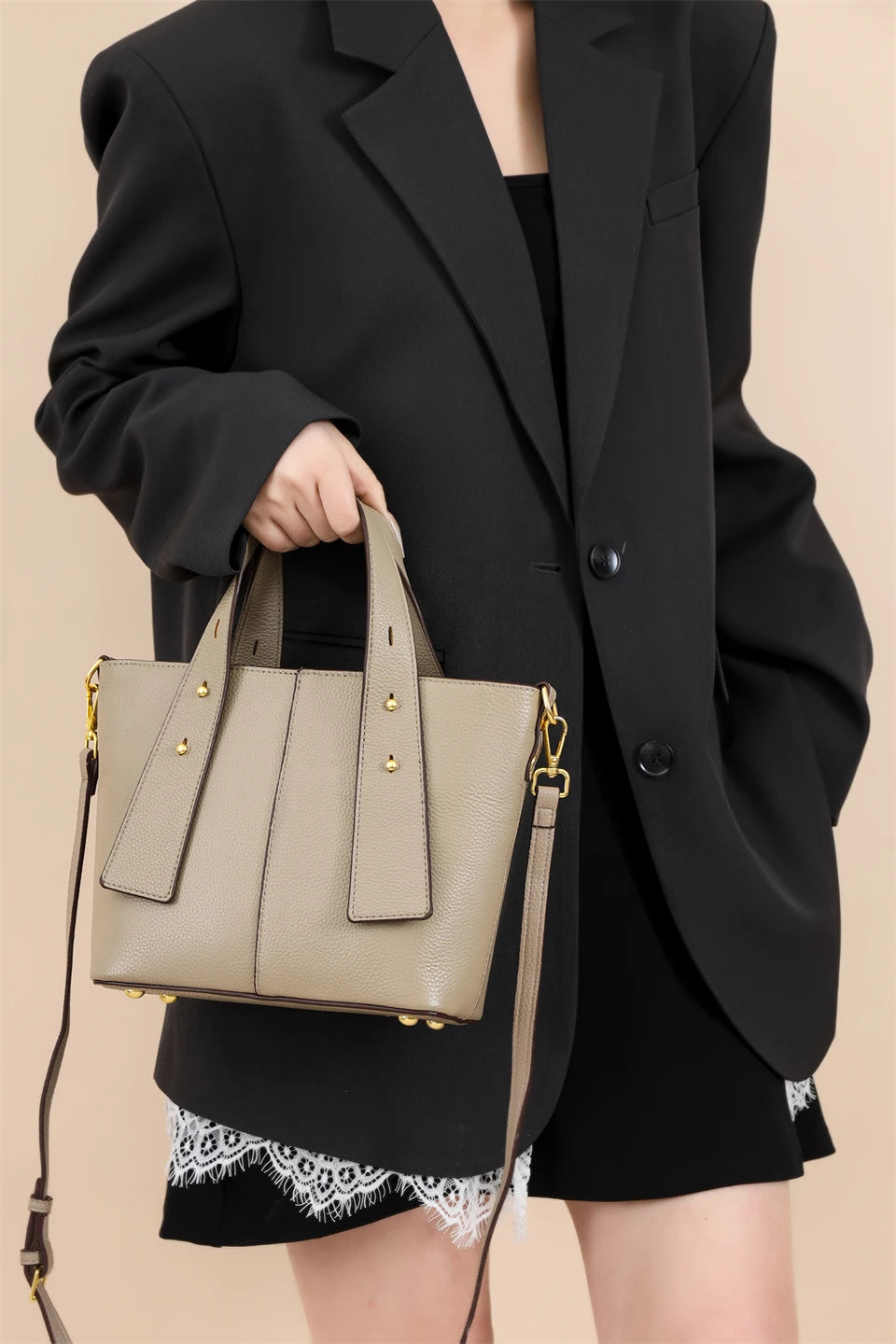 100% Genuine Leather Handbags for Women Fashion Small Shoulder Bag Ladies Cowhide Crossbody Bag Luxury Messenger Bags Designer