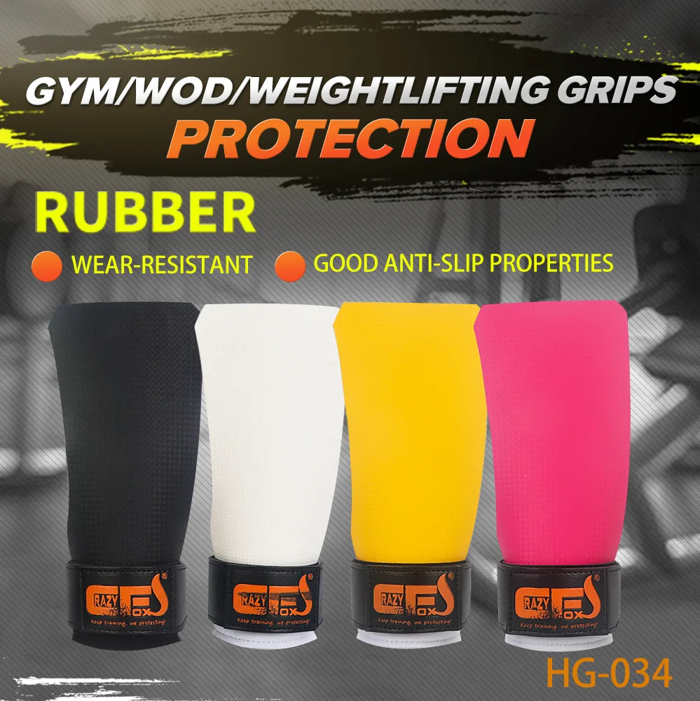 Weight Lifting Grips Gym Gloves Men Alternative Power Lifting Hooks for Deadlifts Neoprene Padded Wrist Support Calleras