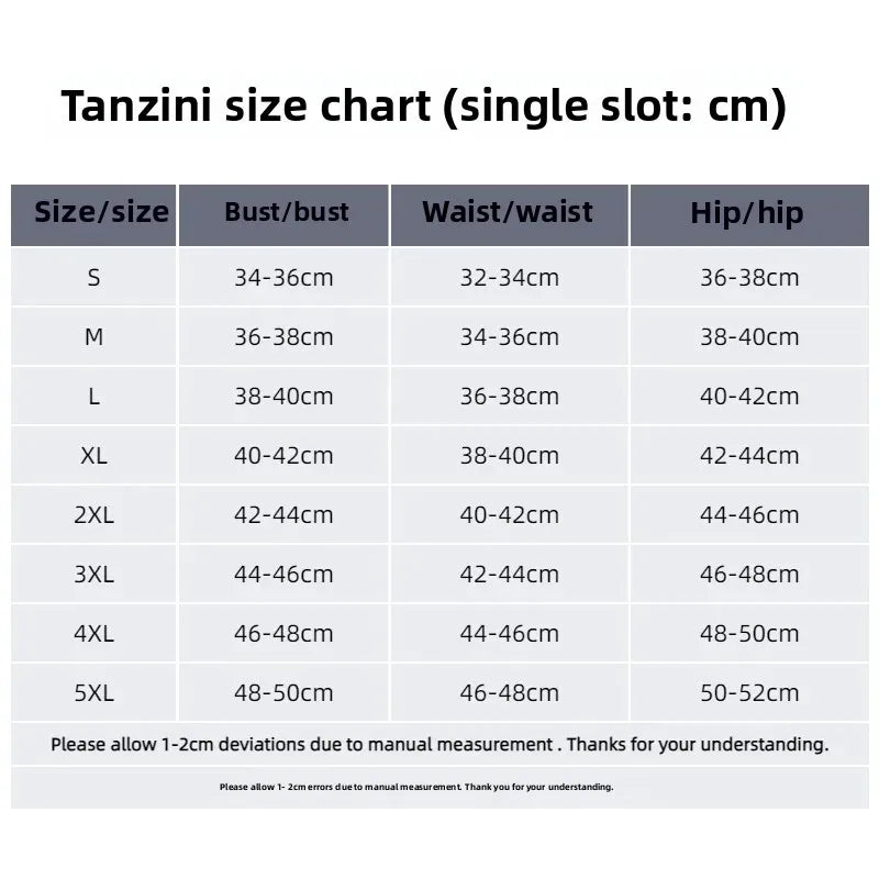 New Large Size Quick Dry Women's Shorts Strap Conservative Separate Bikini Swimsuit Flat Angle Vest Two Piece Swimwear Set