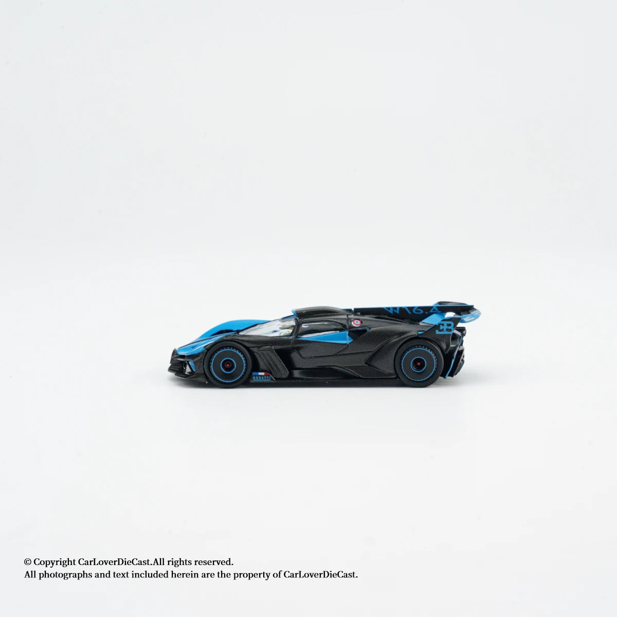MINIGT 1:64 Bugatti Bolide Presentation Alloy Diecast Car Model Collection