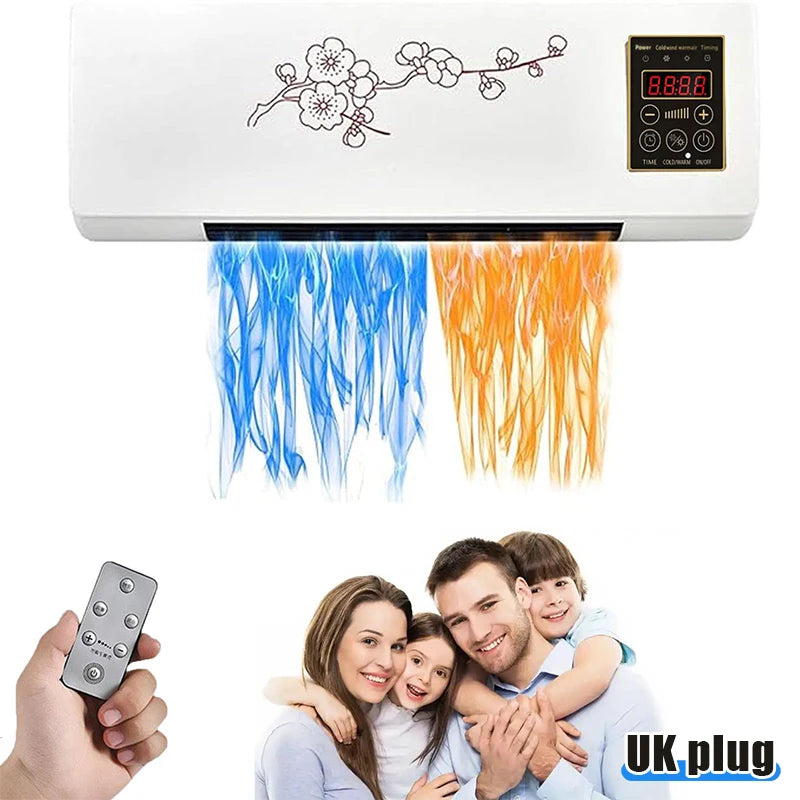 Wall-mounted Air Conditioner Fan and Heater RV Air Conditioner Fan Heater Combo Split Portable Ductless Air Conditioner