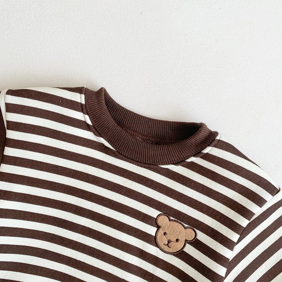 Children's Winter Round Neck 4 Color Korean Style Sweatshirt Children's Clothing Baby fleece-lined Boys and Girls Baby fleece-li