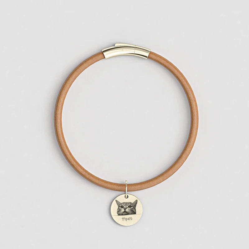Custom Lettering Leather Cat Collar Katten Accessories Small Dog Collar and Tag Set  Collares Para Gatos Dogs Accessories