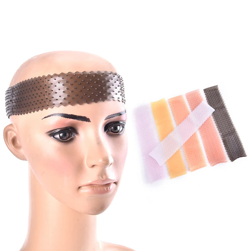 Non Slip Wig Grip Headband Transparent Silicone Wig Band Wig Secure Wig Gripper