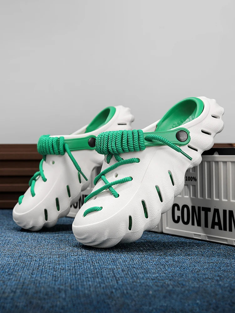 Summer Outdoor Sandals for Men And Women Breathable Hiking Shoes Water Beach Mens Sandals Camping Climbing Aqua