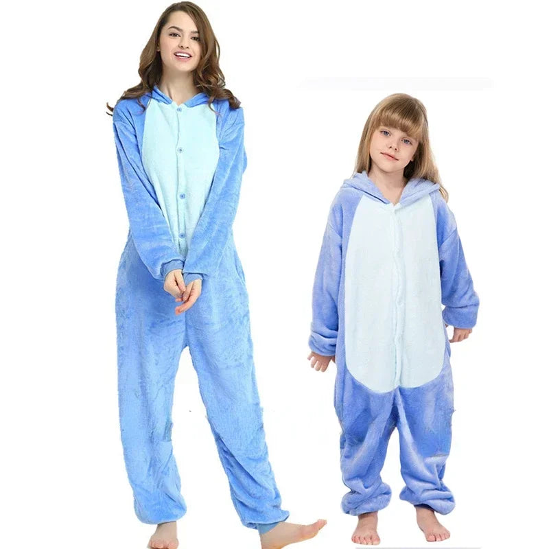 Kigurumi Onesie Kids Unicorn Pajamas For Children Animal Cartoon Blanket Sleepers Baby Costume Winter Boy Girl Licorne Jumspuit