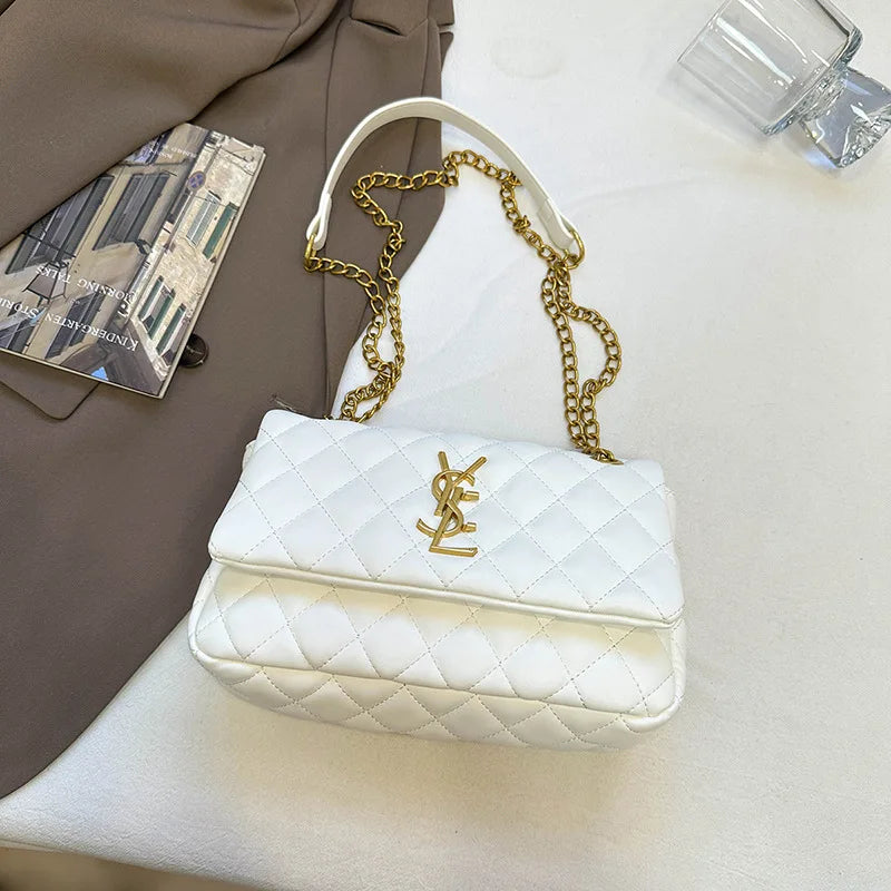 Fashionable Chic High-End Diaper Bag For Women Designer Leather Crossbody Handbag Large Capacity Trendy Tote Bag