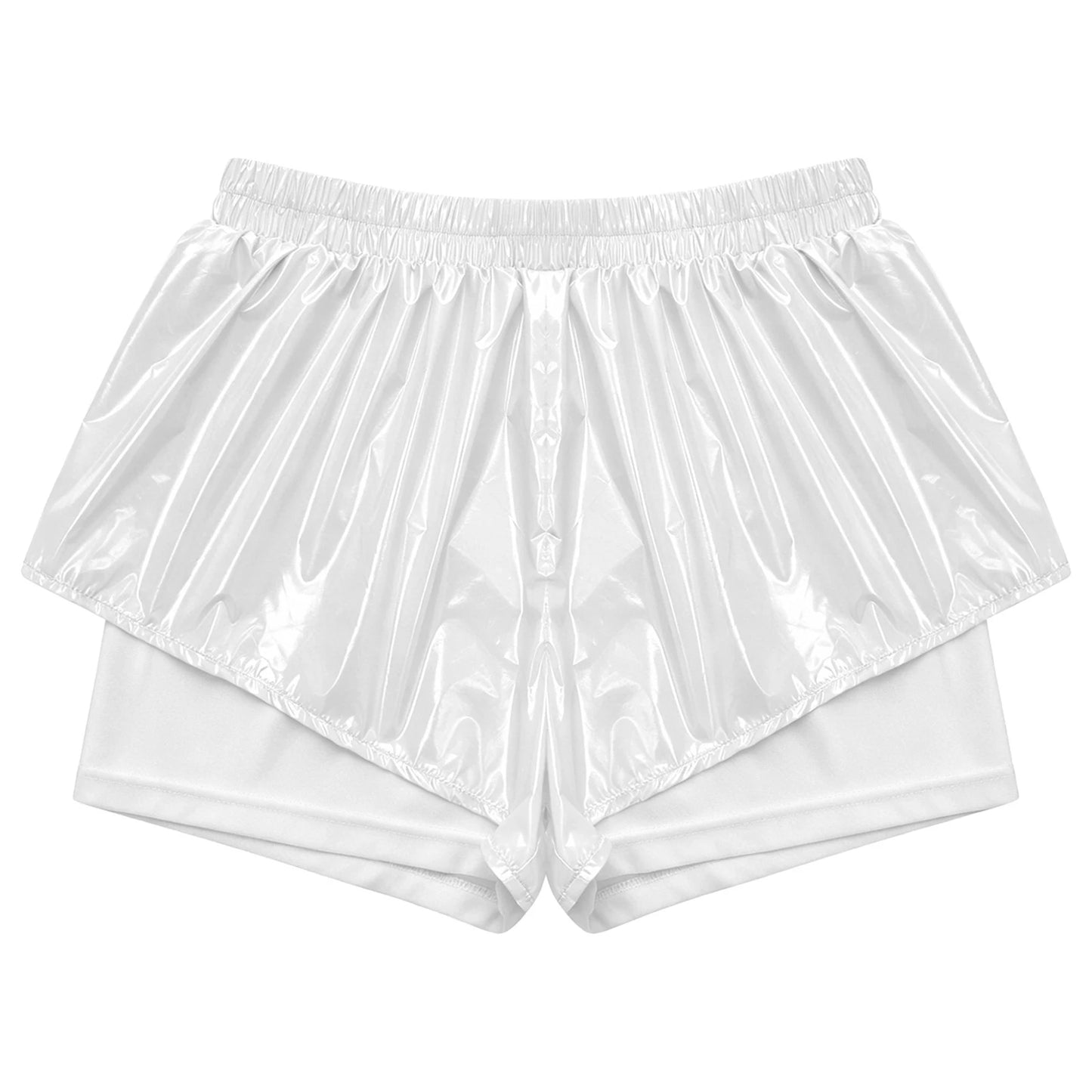 Women Waterproof 2 in 1 Athletic Shorts Swim Trunks Beach Pool Swimwear Beachwear Running Cycling Sports Workout Sportswear