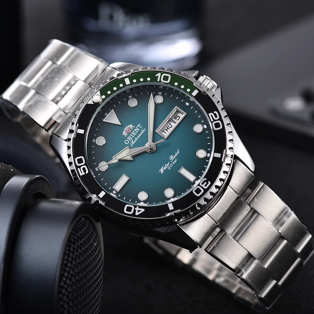 Top AAA Top Quality AAA Orient Original Brand Watches For Mens Orient Automatic Mechanical Wristwatch Luxury AAA Male Clockss