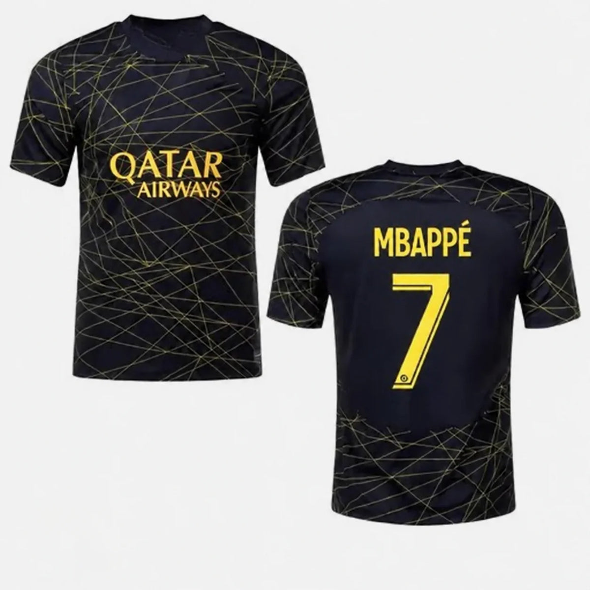 PSG Special Edition Football Jersey Neymar Jr 10 Printed T-shirt Short Sleeve Sports Training Tops Family Matching Outfits