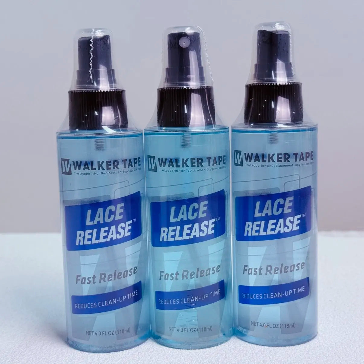 Walker Tape Fast-Acting Adhesive Tape Remover Spray for Hair Extensions 4oz/118ml C22 Solvent Hair Glue Remover Lace Release