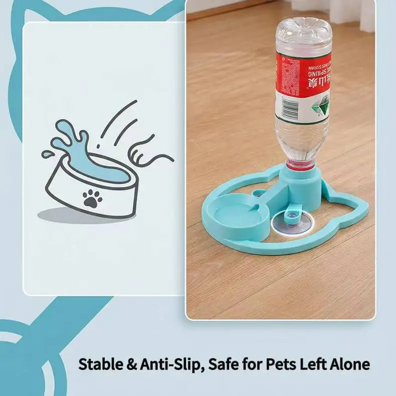 Stable Non-Slip Automatic Waterer for Pets, Ensures Clean Drinking Water, Promotes Pet Health, Ideal for Dogs and Cats