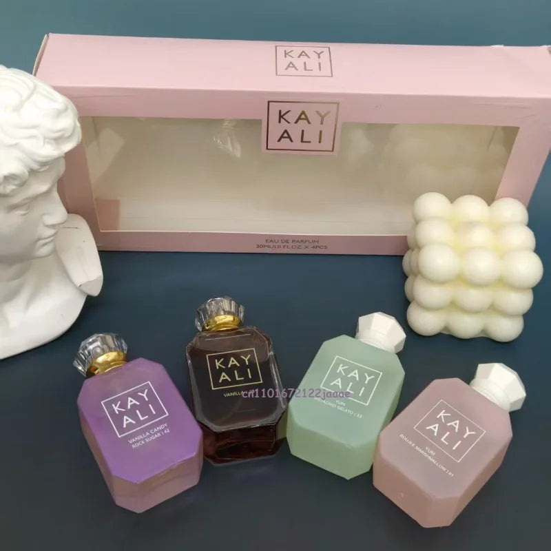 KAYALI Arabic Perfume Set 30ml X4 Long Lasting Luxury Unisex Portable Mini Fragrance Collection Sweet Rich Smooth Premium Exotic