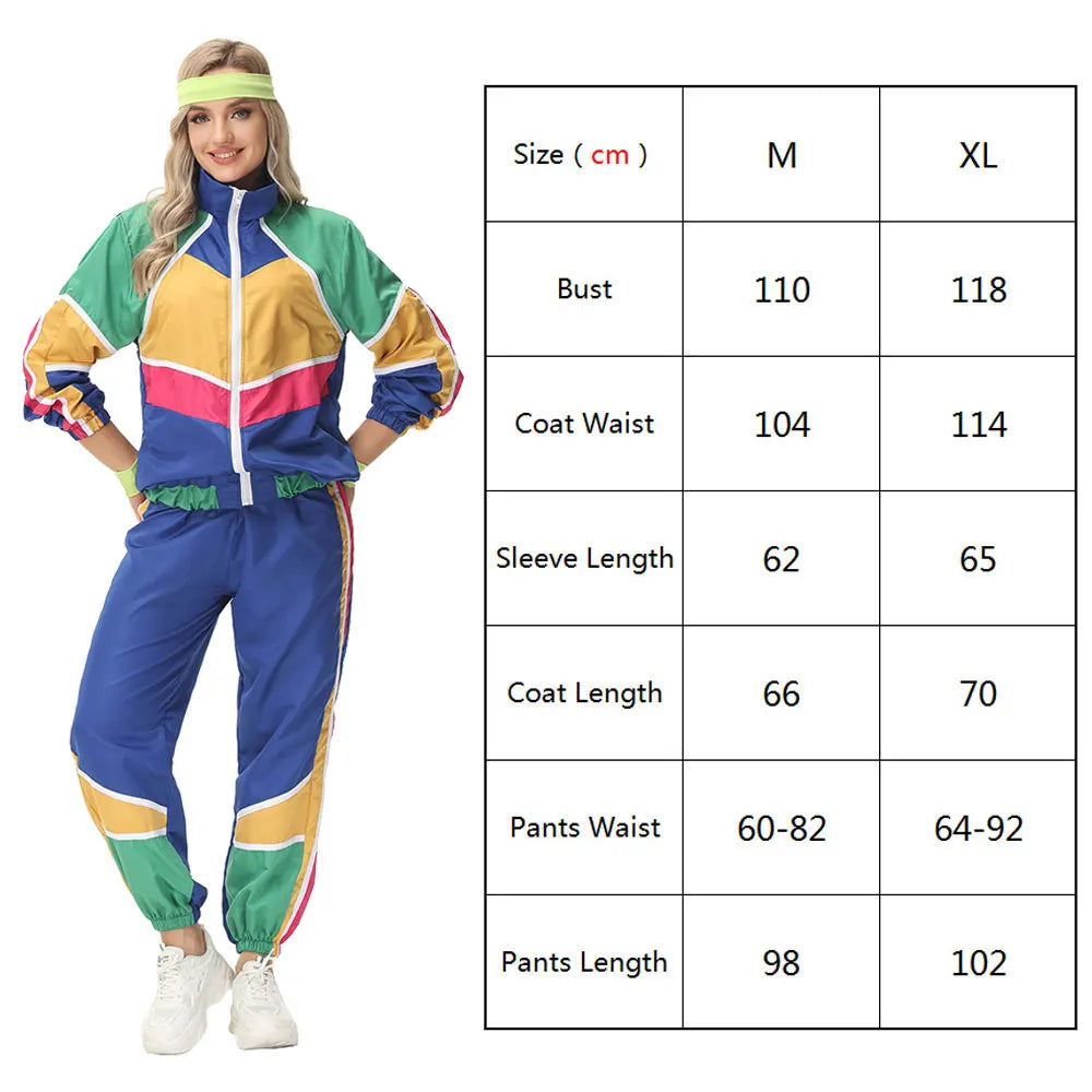 Halloween Couples Hippie Costumes for Women Male Vintage 70s 80s Rock Disco Cosplay Outfits Hip Hop Disco Hippie Costume
