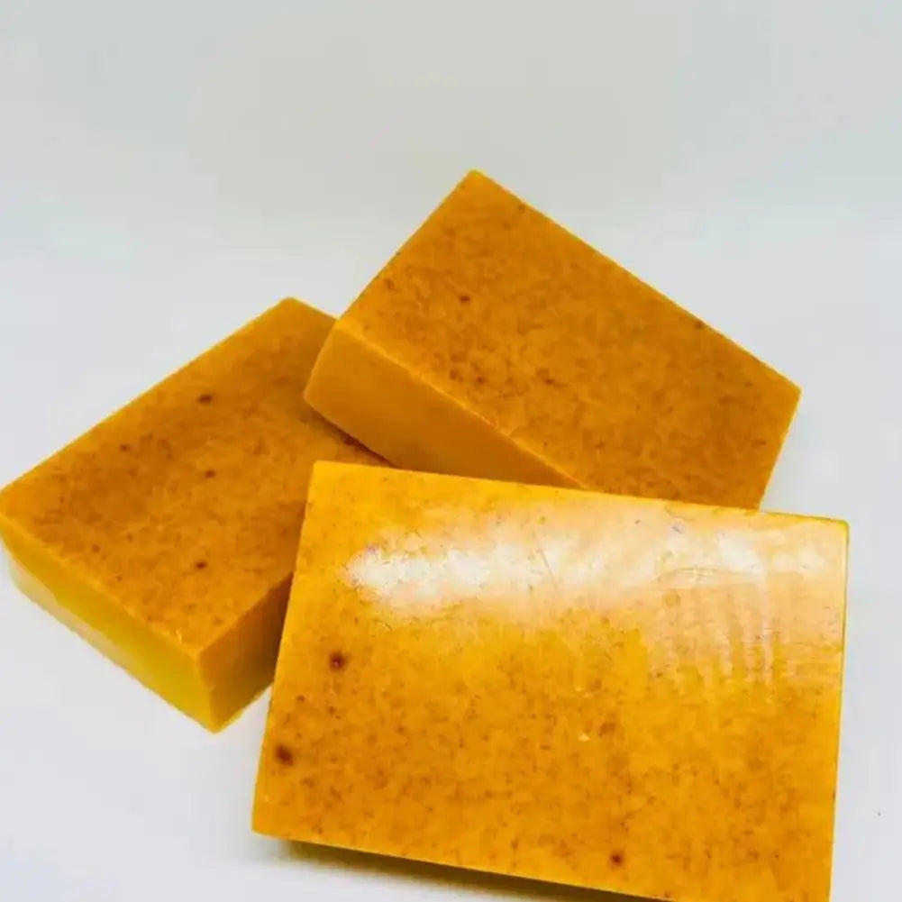 1/2/3/5Pcs 100g Turmeric Hand Made Soap, Lemon Kojic Acid Soap, Shower and Facial Soap Body Care