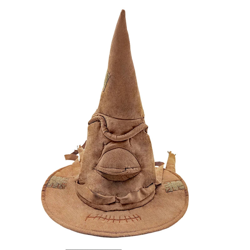 Halloween Witch Hat Cosplay Costume Hat Props Anime Game Film and Television Surrounding Branch School Magic Tree Hat