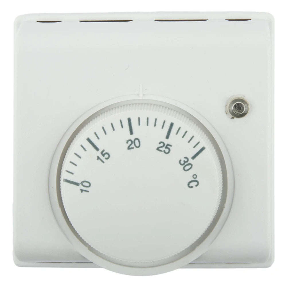 High Quality Practical Brand New Thermostat Temperature Switch White Room 2 Wire 220V AC Temperature Controller