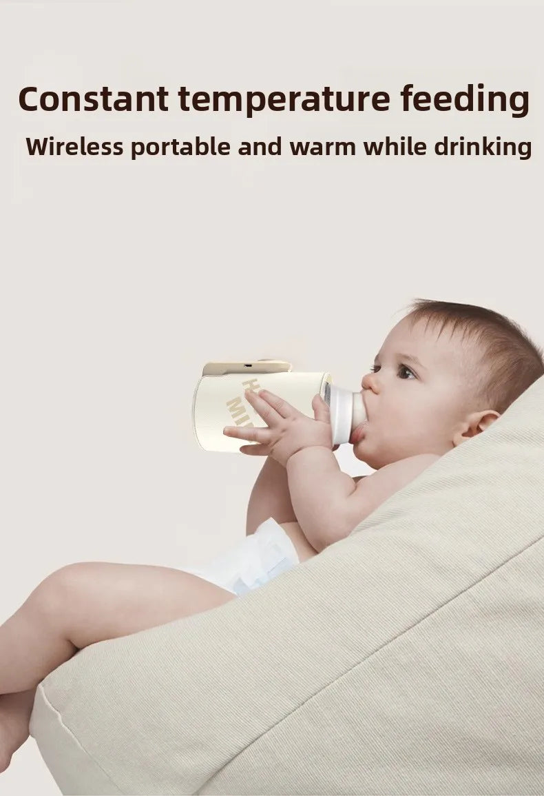 Baby Milk Warmer Baby Nursing Bottle Heater, Portable USB Bottle Warmer for Car, Outdoor Travel Accessories Outdoor Portable