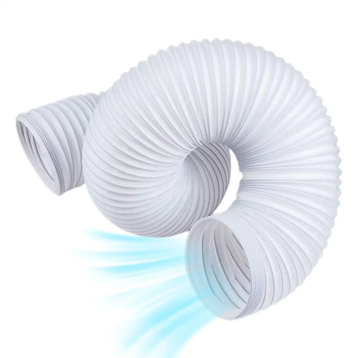 5.1/5.9" Diameter Portable AC Vent Hose Duct Outlet Mobile Air Conditioning Accessories Telescopic  Thickened Exhaust Pipe