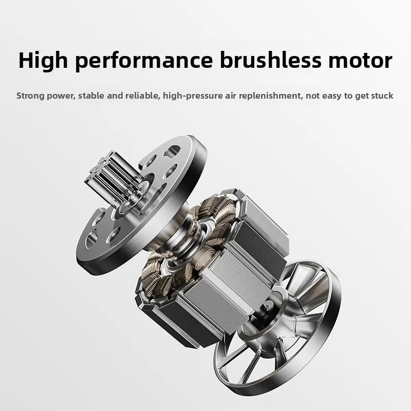 Mijia 2000mAh 150psi Portable Electric Air Pump Multitool Tire Pressure Detection Inflator for Car Bike