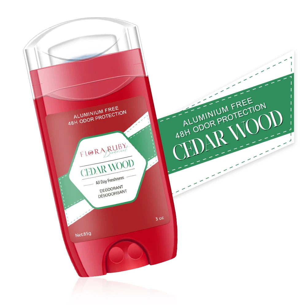 Aluminum Free 48-Hour Sweat and Odor Protection Body Deodorant Stick, All-Day Underarm Protection for Men and Women