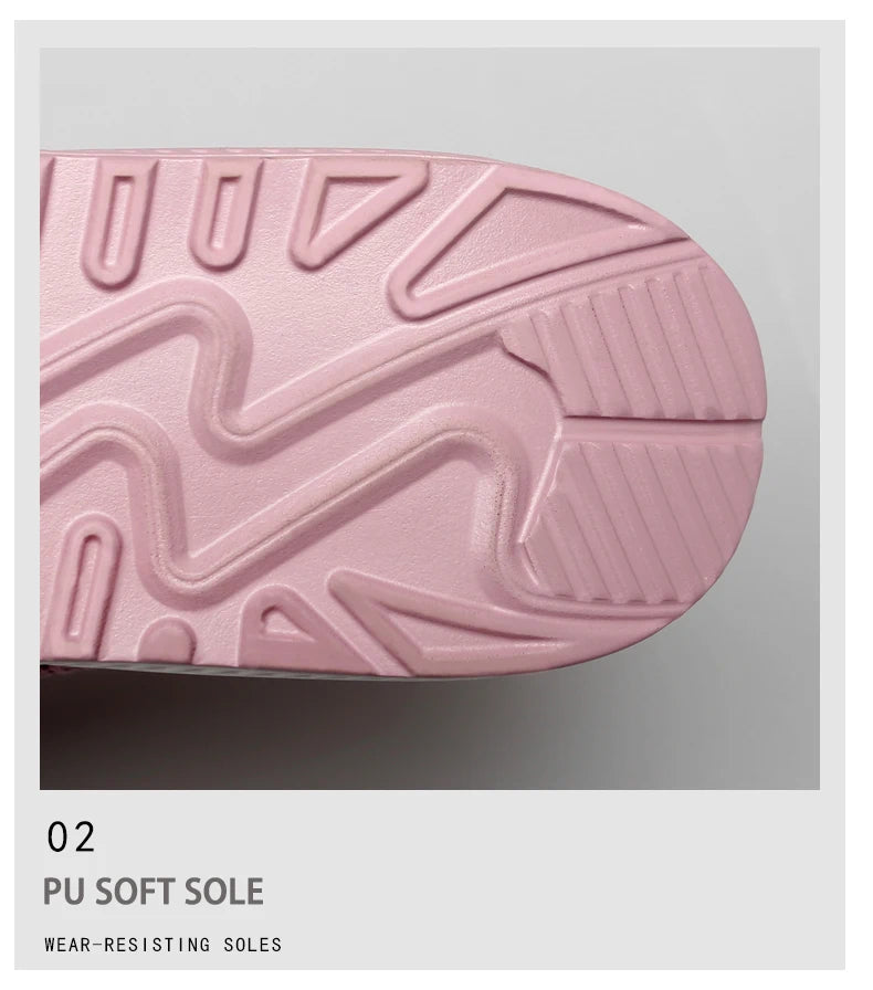 Cushion Slip-On Women Walking Shoes Orthopedic Diabetic Ladies Platform Mules Mesh Lightweight Slippers Wedge Female Sneaker