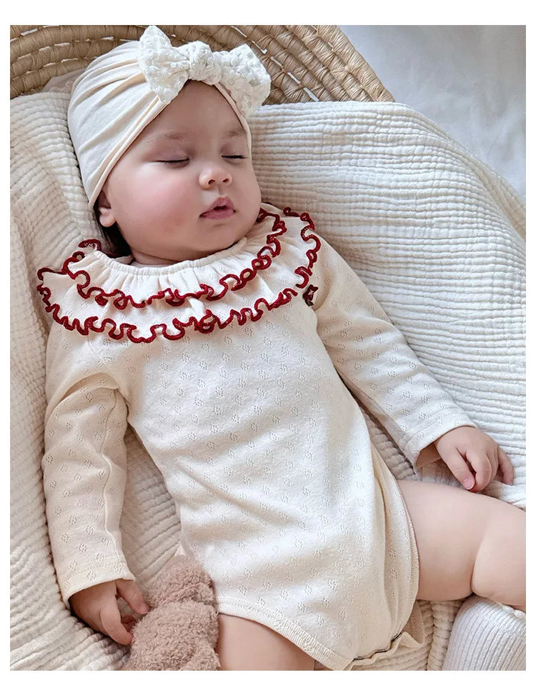 baby girls rompers cute cotton baby boys onesie triangle climbing suit