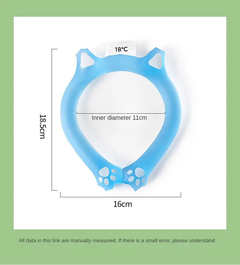 Sunstroke Prevention and Cooling Tool Outdoor Sports Cooling Ring Summer Comfort PCM Cold Collar Beach Travel Essentials