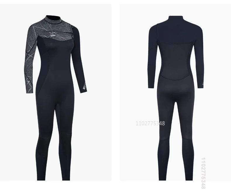 3mm/2mm Neopreno Men Women Wetsuit One-Piece Swimsuits Snorkeling Kayaking Wet Suit Surfing Scuba Diving Suit Fishing Kitesurf