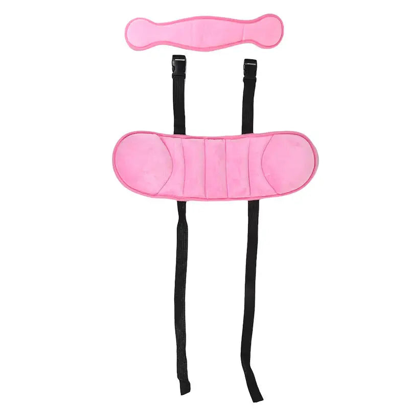 Child Car Safety Seat Head Fixed Strap Car Travel Protection Headrest Baby Seat Headrest Car Interior Sleep Assist Strap