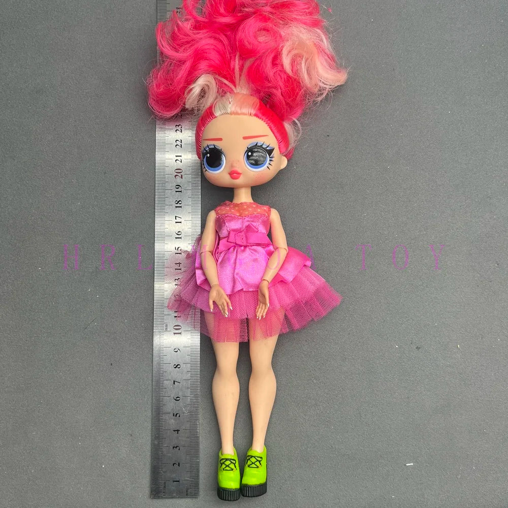 Original 24cm OMG multi-style big sister fashion dressup girl DIY holiday gift doll toy