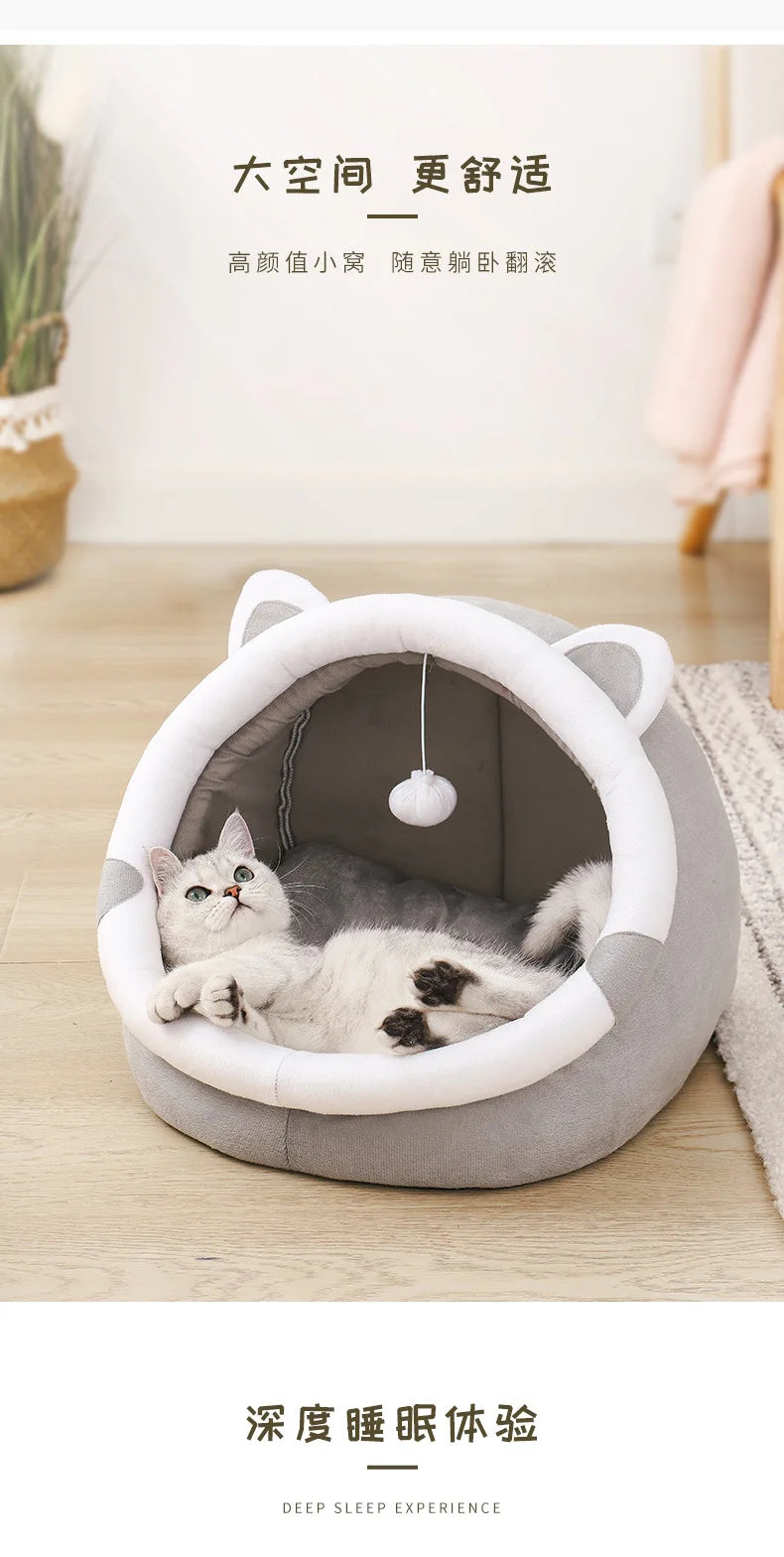 Hot selling cat house, closed pet house, semi closed dog house, cat house, warm in winter, universal in all seasons