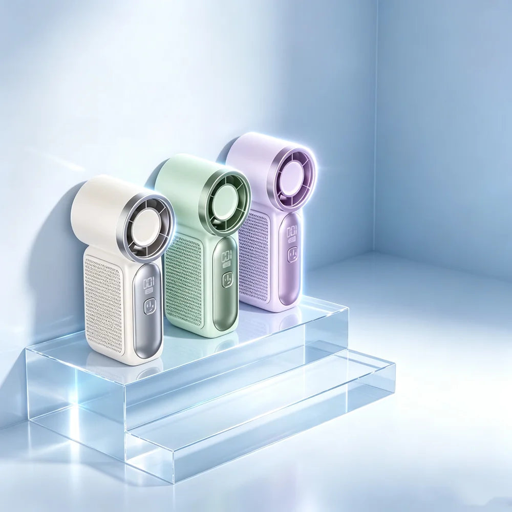 Foldable Handheld Fans Save Valuable Space in Bags, Making Them Perfect for Commuting.