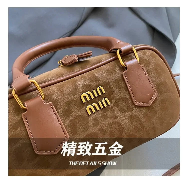 Original Square Leather Satchel Handbag Women Designer Tote Shoulder Crossbody Purse Luxury Diaper Bag