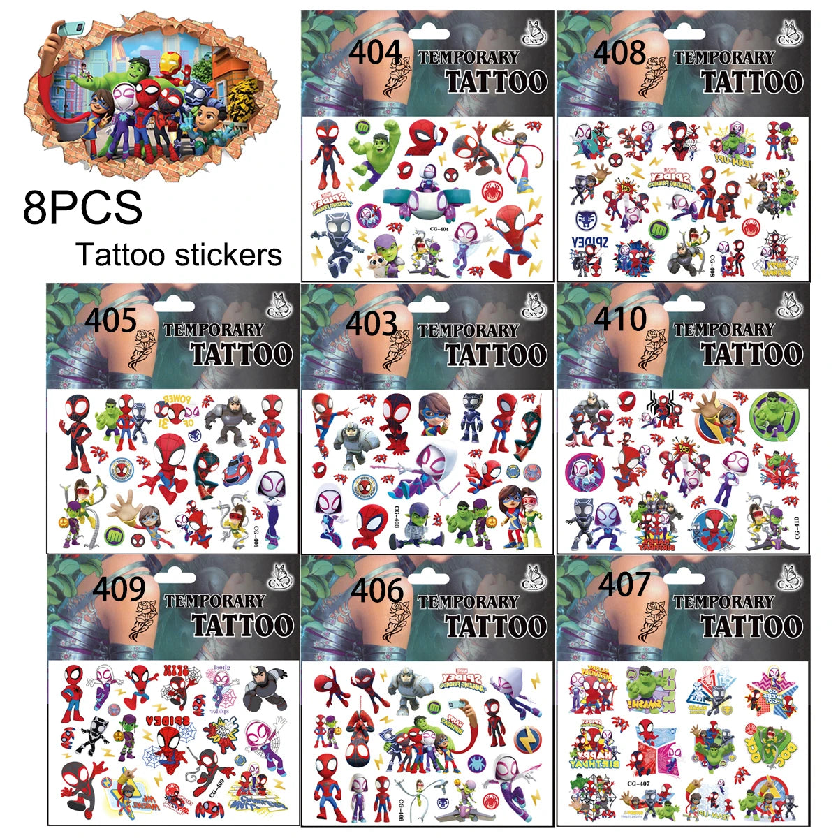 Spidey And His Amazing Friends Birthday Party Decoration Supplies Set Merry Christmas Balloons Cake Topper Tableware Party Gifts