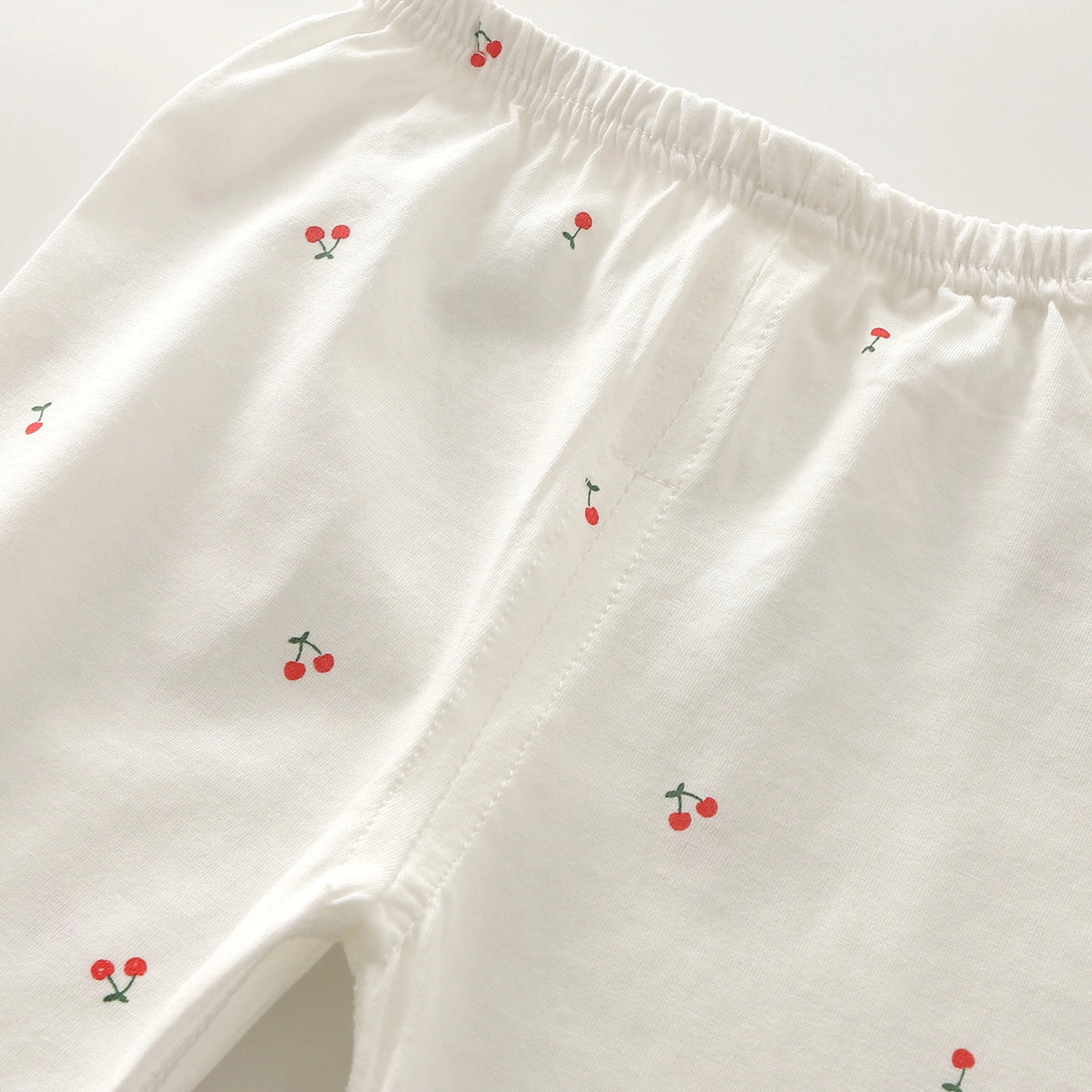 Baby Summer Clothes, Two-Piece Set for Girls, Air-Conditioned Clothing, Class a Pure Cotton Pajamas, Newborn Underwear Set, Thin Style