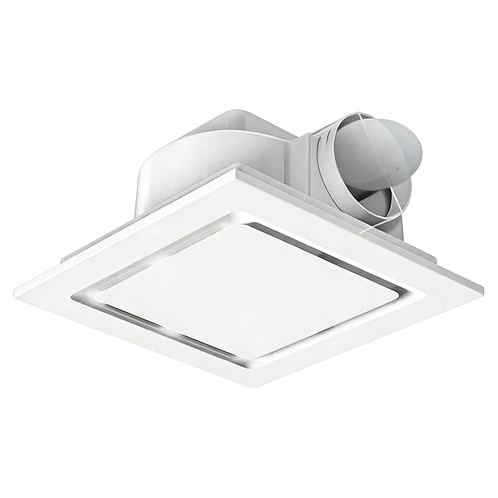 Energy Efficient Ceiling Mounted Exhaust Fan Quiet 110 CFM Bathroom Ventilation With DC Motor For Kitchen And Bedroom