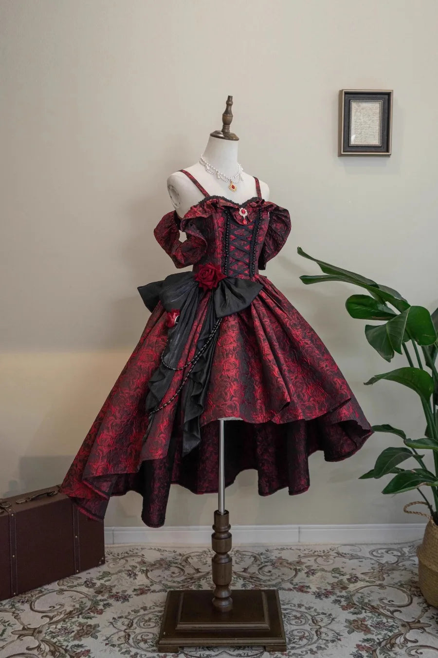 Coalfell New Lolita Princess Dress Elegant Party Gown Luxury Lolita Ball Gown Flower Wedding Dress