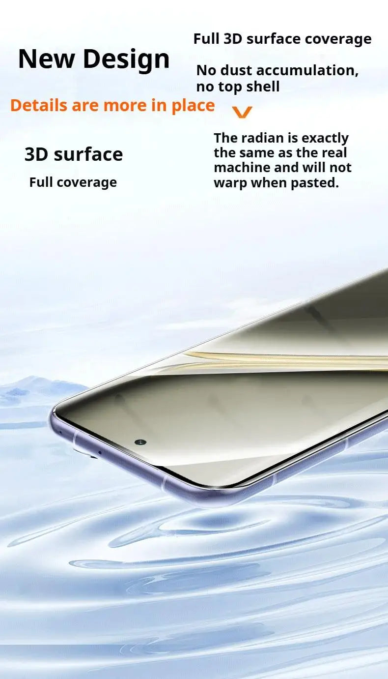 OnePlus13 Roller Second Stickers 1+ 13 Curved Screen Protector For OnePlus 13 Ceramic Film One Plus 1+13 Full Coverage Soft HD