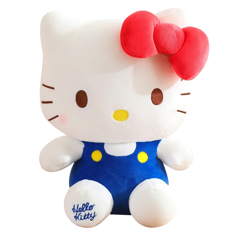 2 style Hello Kitty Anime Hello Kitty Stuffed Toys Plushier Soft Pillow Birthday Gifts For Girls Kawaii Hello Kitty Plush Dolls