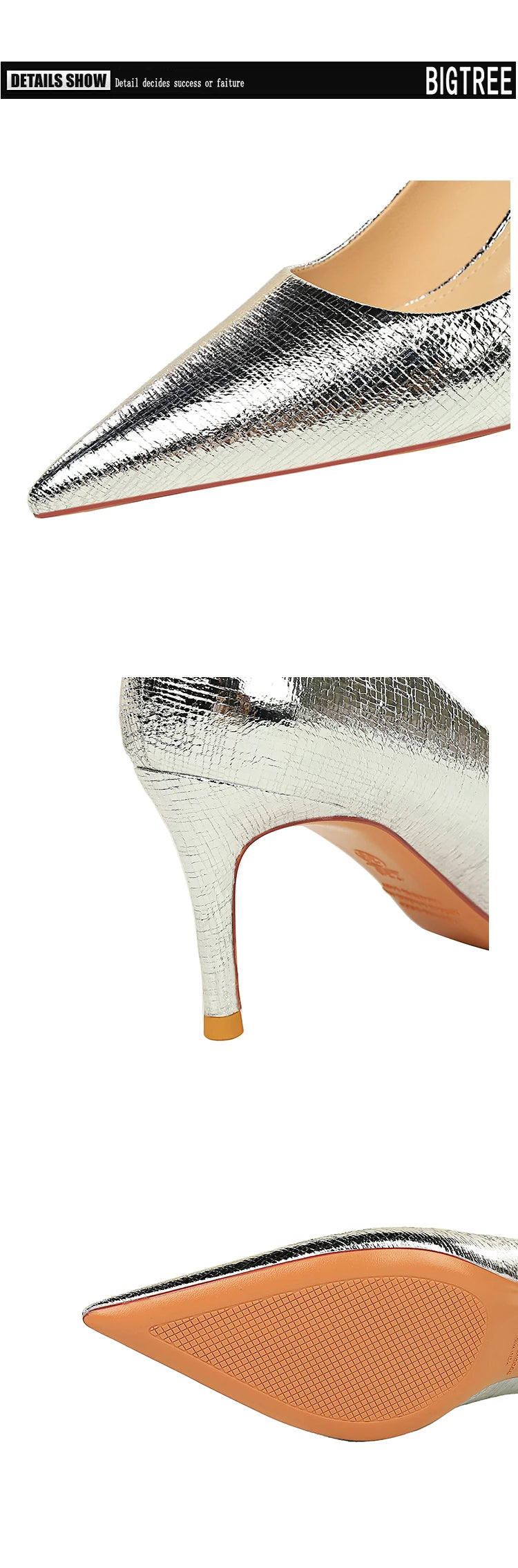 BIGTREE Shoes Retro High Heels High-quality Women Pumps Large Size 43 Stilettos Fashion Party Shoes Women Heels Wedding Shoes