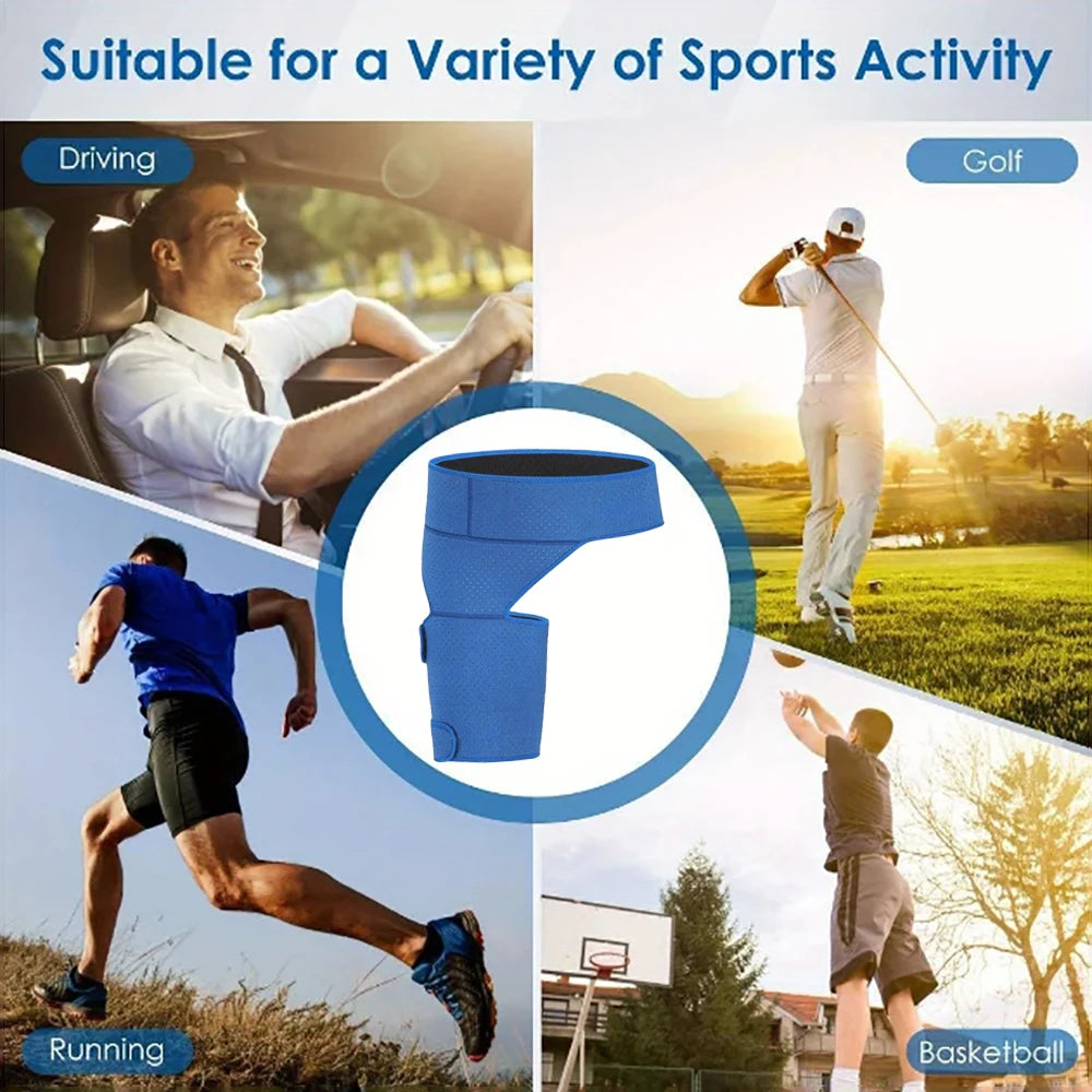 Hip Support Brace & Groin Bandage – Targeted Relief for Thigh, Hamstring, Pulled Muscle, Arthritis, Bursitis & Sciatica