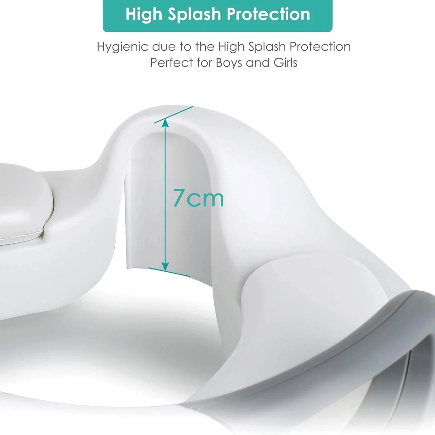 Children Toilet Seat Baby Toddler Toilet Seat Adapter with Handles Commode Pew Child Commode Pew Adapter Home Supplies