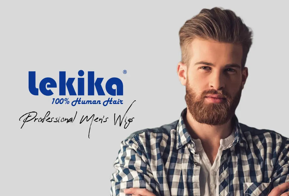 Permanent Curly Australia 25mm Men's Wigs Long-lasting Capillary Prosthesis Natural Human Hair Wigs Exhuast Hair System for Man