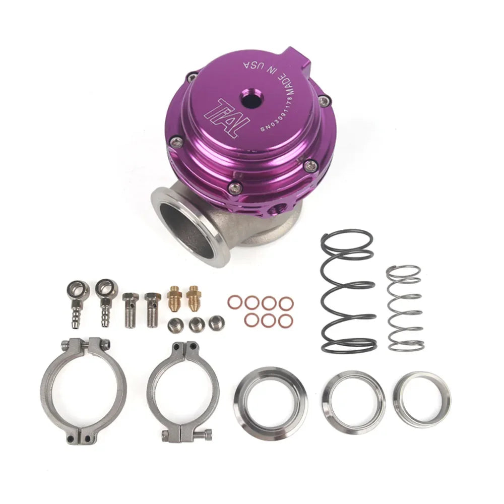 Car Universal 44mm V Band External Wastegate Kit 24PSI Turbo Wastegate For Supercharge Turbo Manifold Car Accessories