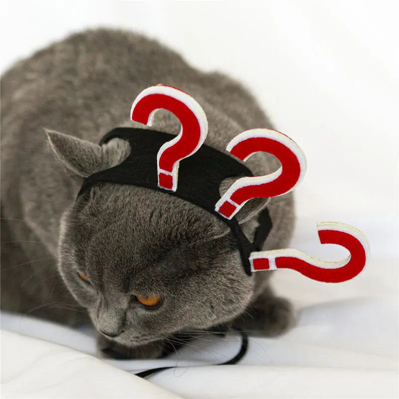 Pet Costume Funny Headwear for Cat Puppy Dog Halloween Photography Props Party Supplies Pet Accessories