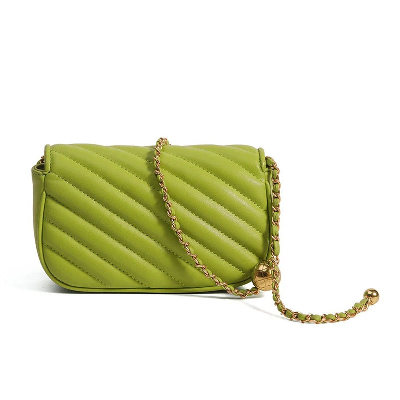 Fashion Women's Bag 2024 New Luxury Designer Bags Adjustable Shoulder Strap Women Shoulder Chain Bag