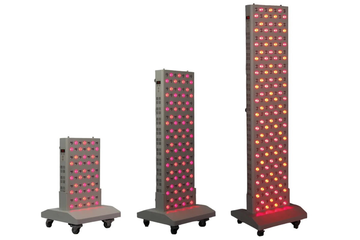 660nm 850nm Dual Chips Timing Led Red Light Therapy Panel Lamp Near Infrared Therapy Light LED Beauty Devices for Face and Body